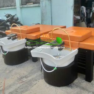 Giường gội đầu bồn sứ kích thước 200x120cm