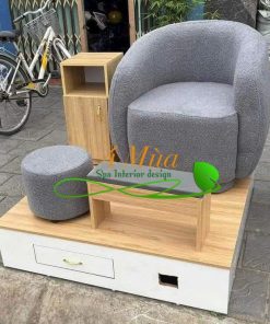 Ghế nail bọc vải giá rẻ Đà Lạt