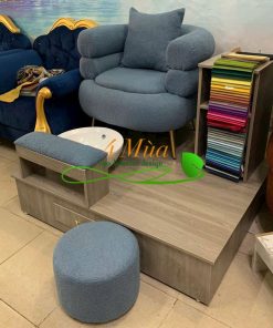 Ghế nail 2 tầng hiện đại