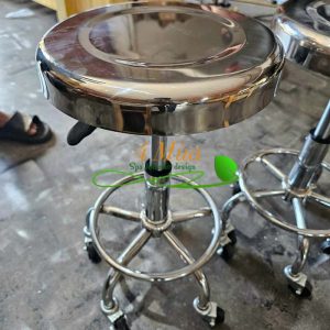 Ghế xoay spa inox cao cấp
