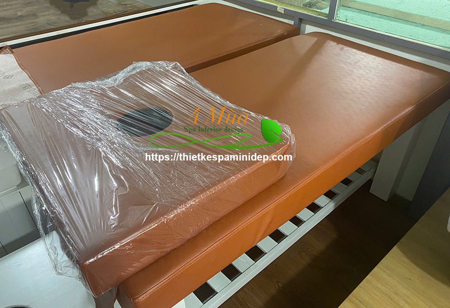 Nệm giường gội đầu 2in1 7 Nệm giường gội spa