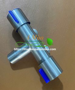 Van chữ T inox bồn gội dưỡng sinh