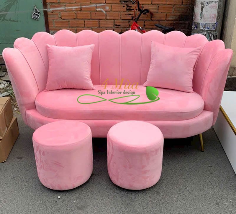 Sofa băng spa hình sò dành cho mẹ bầu